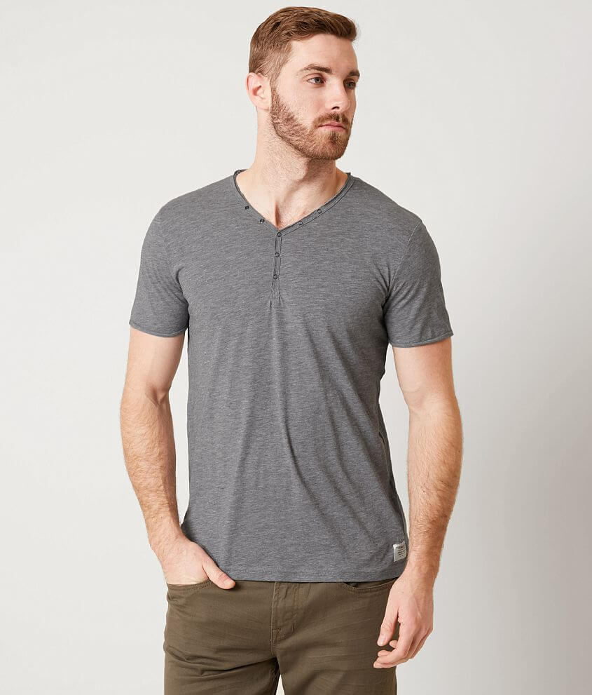 Tom Tailor Heathered Henley front view