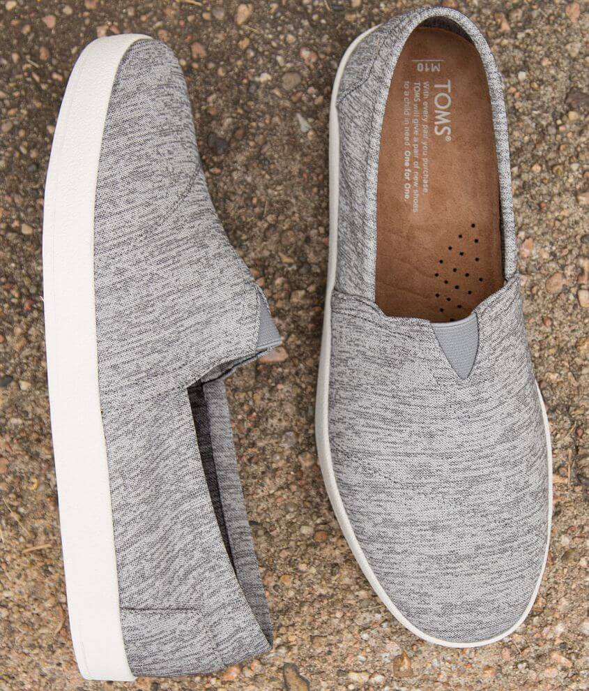 TOMS Avalon Shoe Men's Shoes in Frost Grey Buckle