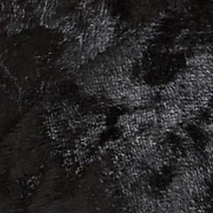 Black Crushed Velvet