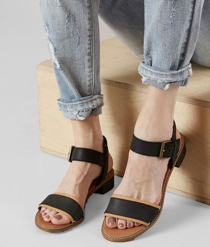 TOMS Camilia Leather Sandal front view