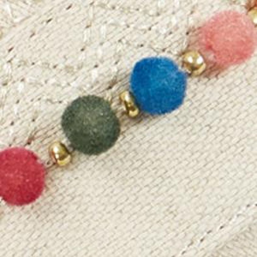 Natural Hemp Pom Poms