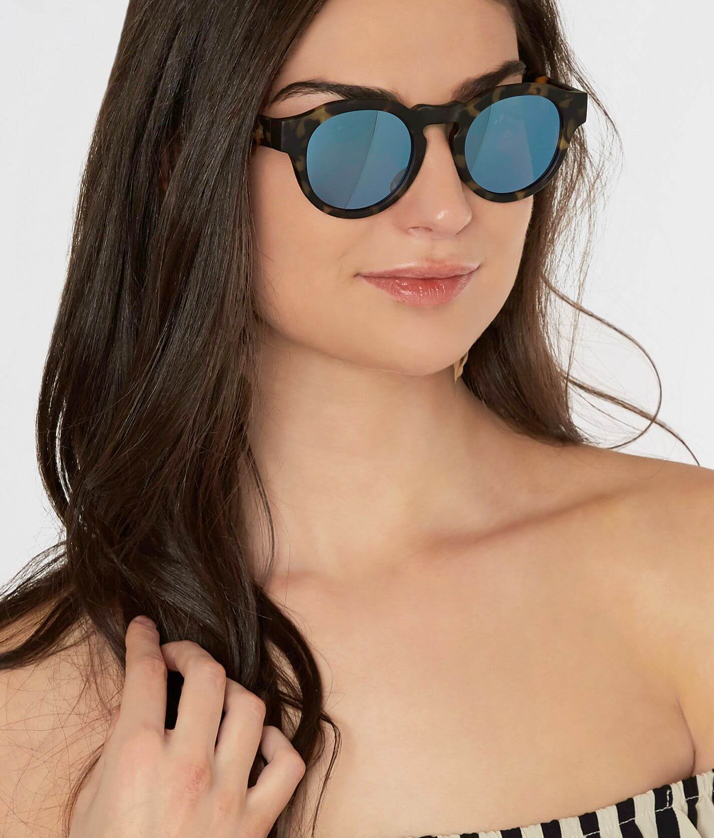 TOMS Bryton Sunglasses - Women's Sunglasses Glasses in Tortoiseshell | Buckle