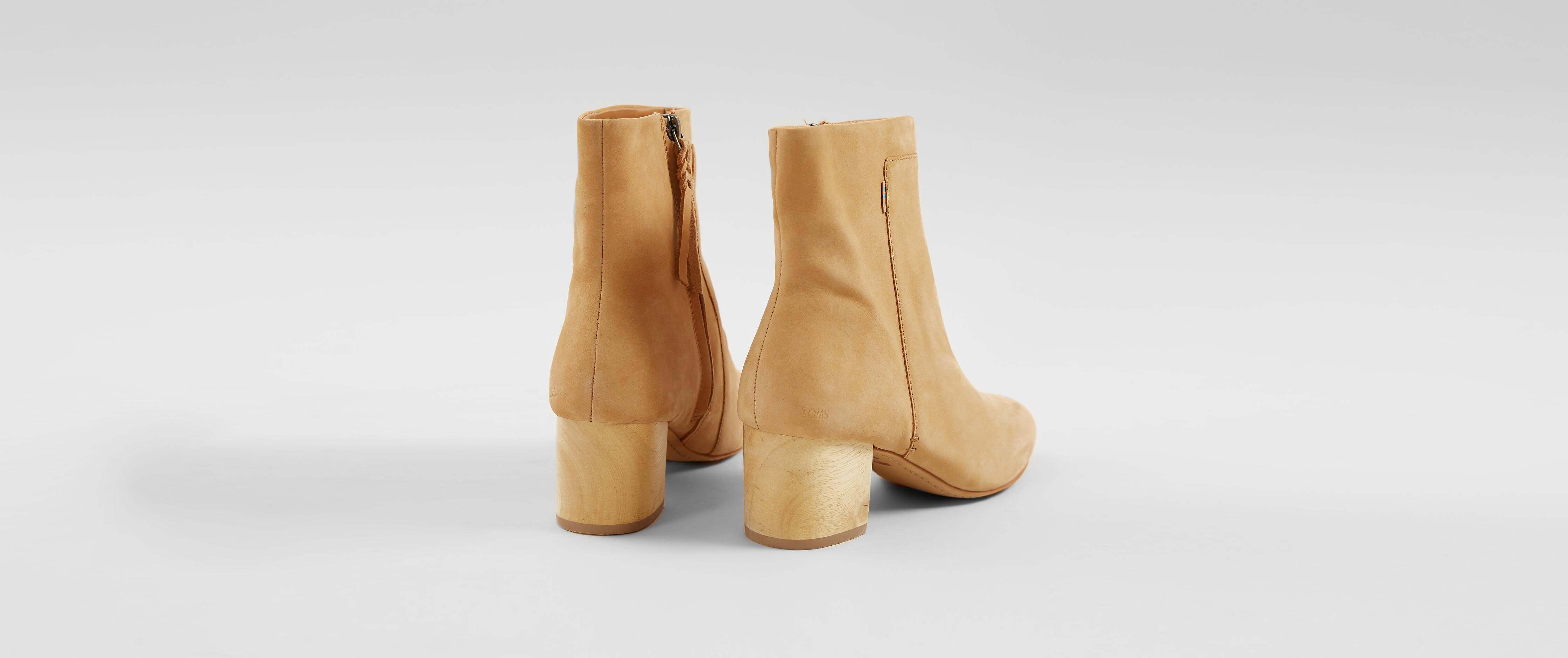 toms evie suede booties