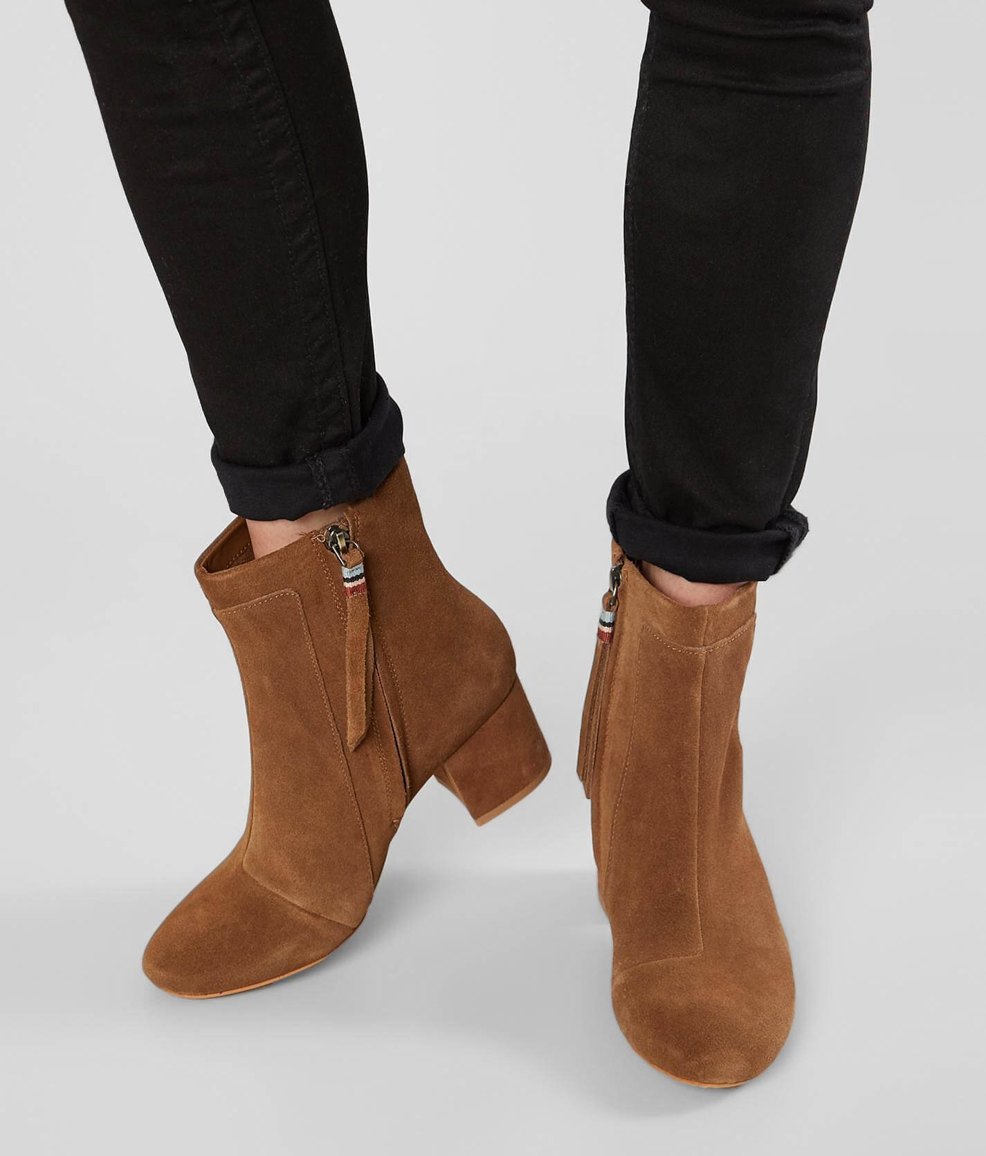 TOMS Evie Suede Ankle Boot - Women's 