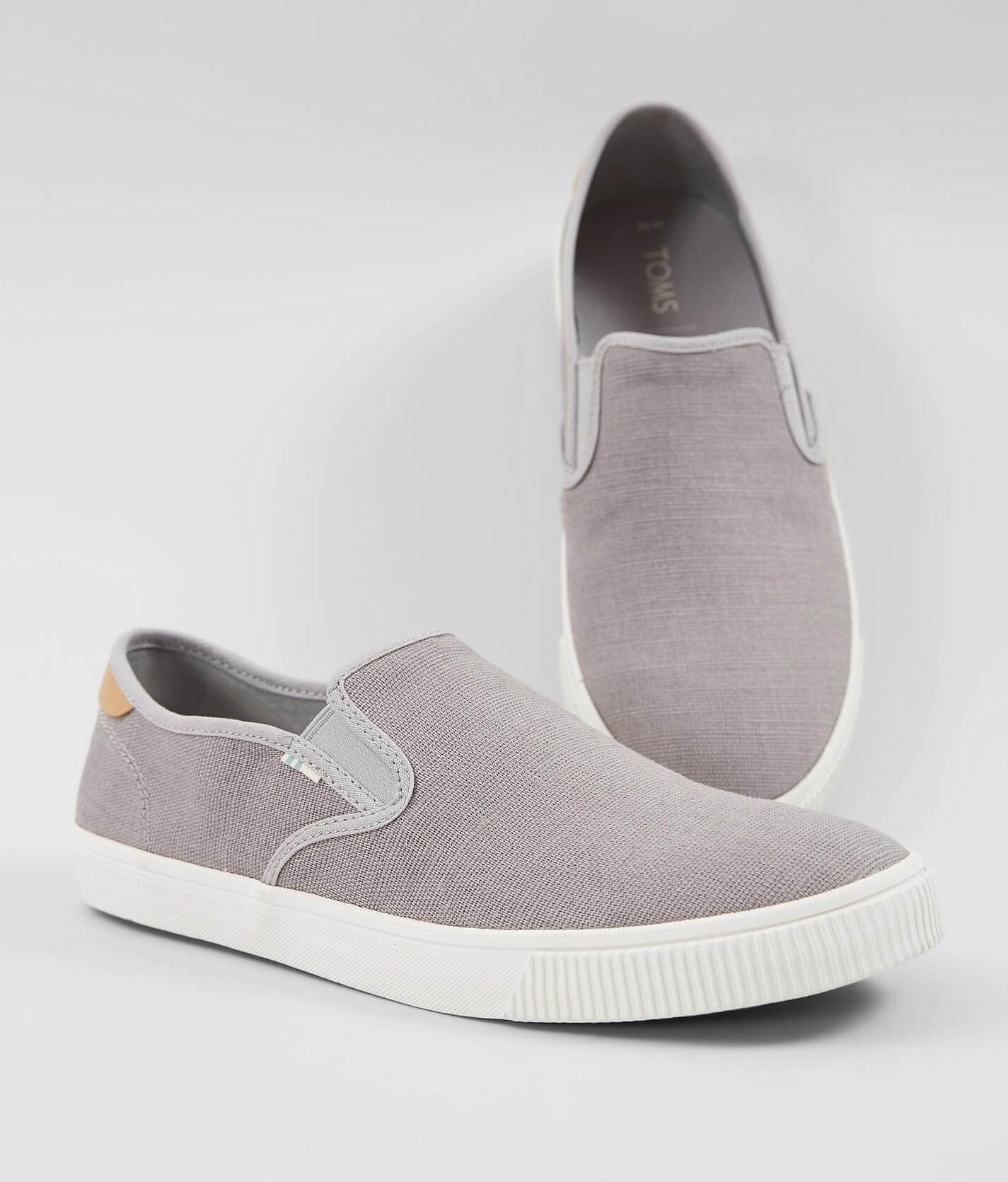 toms drizzle grey heritage canvas