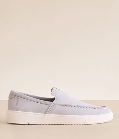 TOMS Trvl Lite Leather Loafer Shoe front view