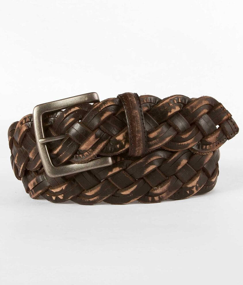 Buckle Black Braided Belt - Men's Belts in Brown | Buckle