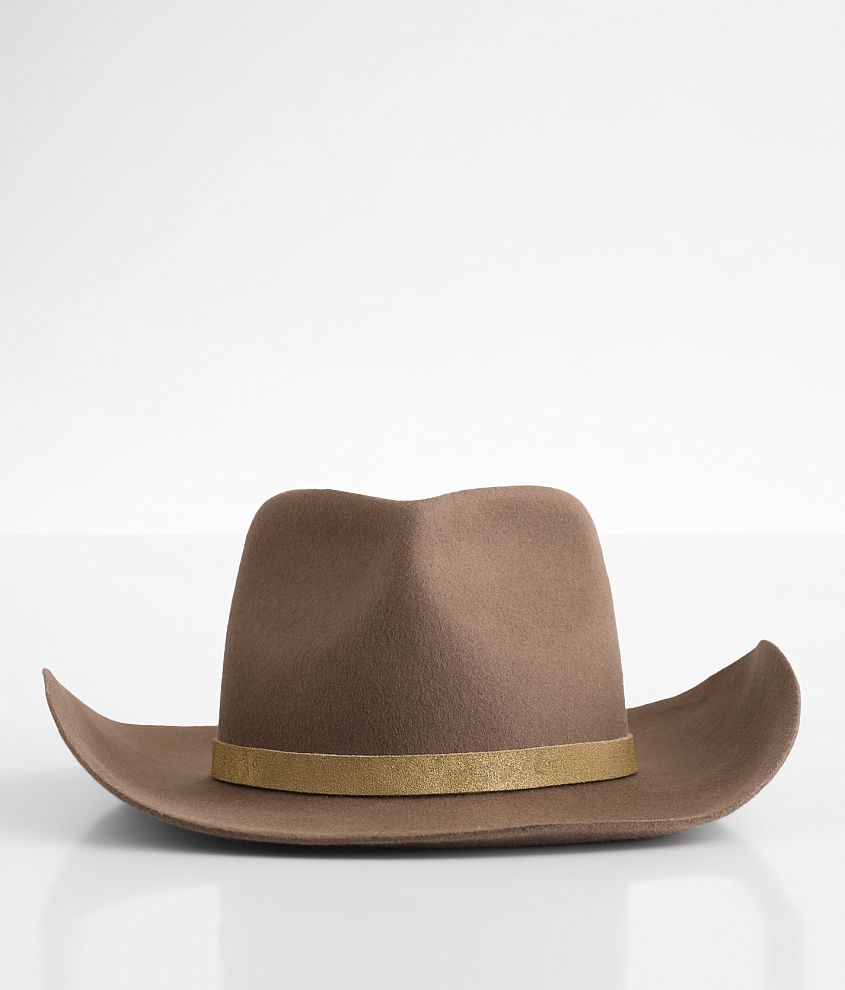 Wyeth Felt Cowboy Hat front view