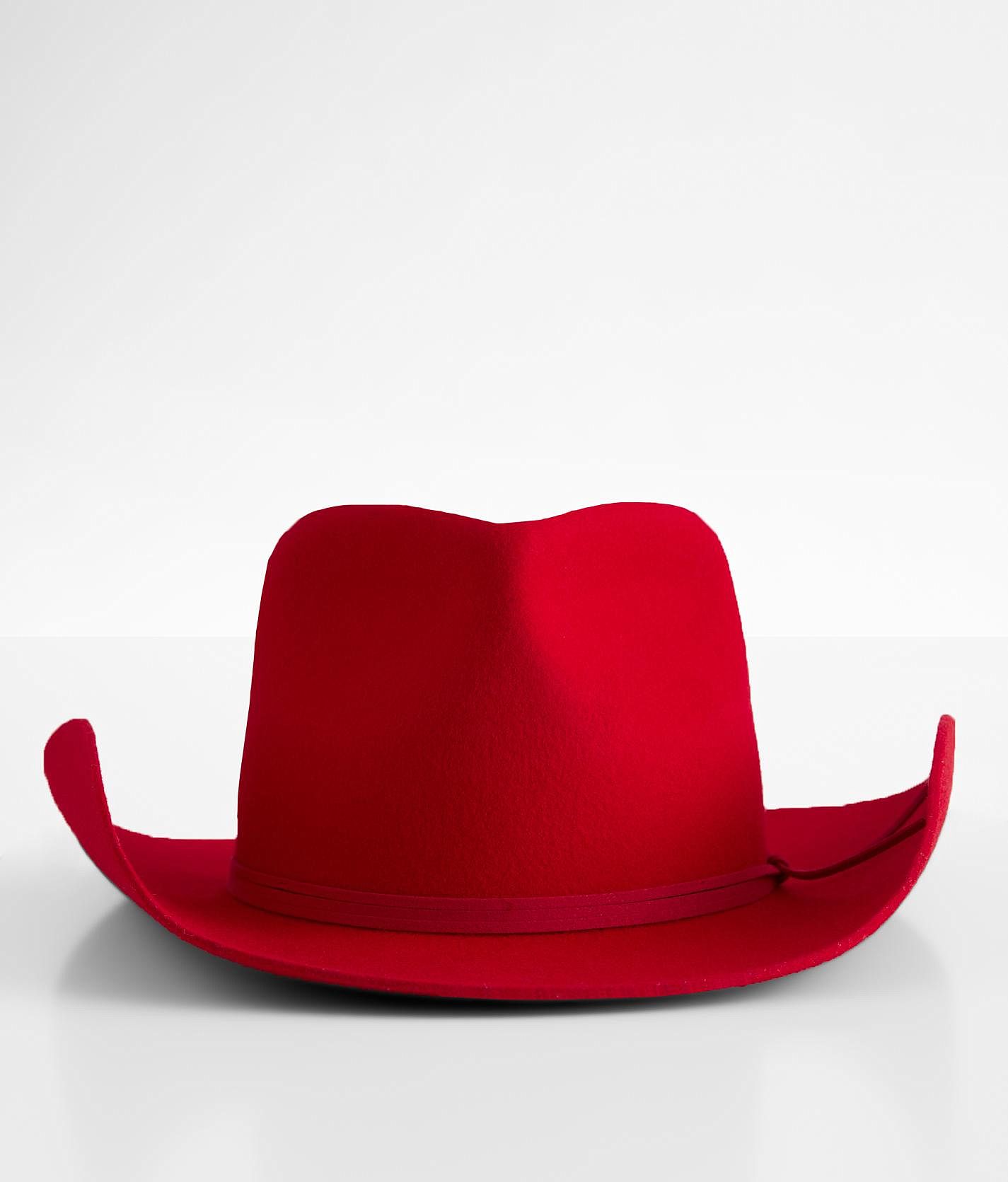 Wyeth Elegant cream and Red Women\'s Hat 100% wool Cream Wool Felt Rancher Hat Billie main image 2