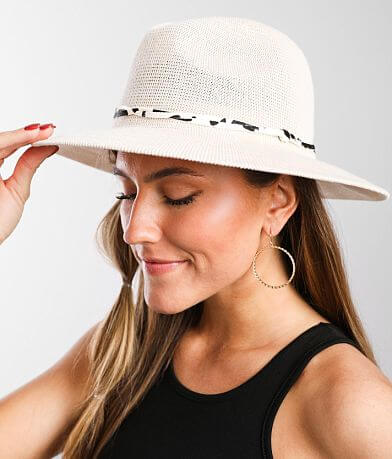 Wyeth Open Weave Fedora Hat MISC_DETAIL_2