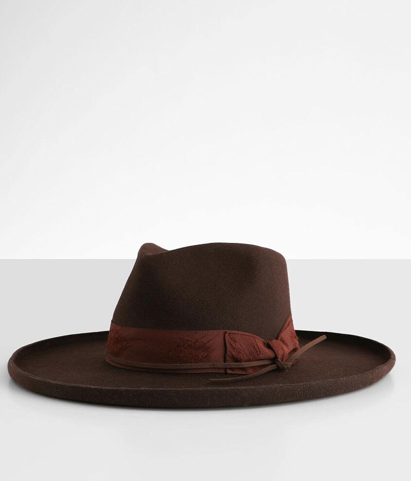 Wyeth Raw Edge Banded Panama Hat front view