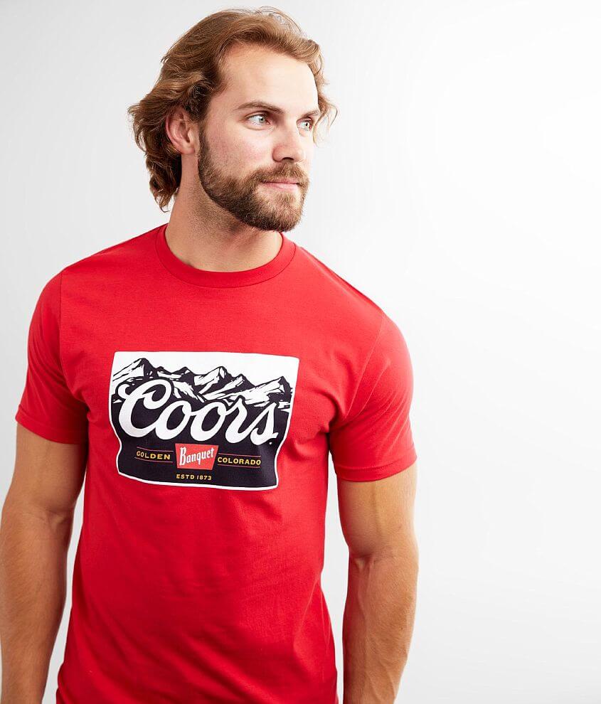 tee luv Coors® Banquet Beer TShirt Men's TShirts in Cherry Buckle