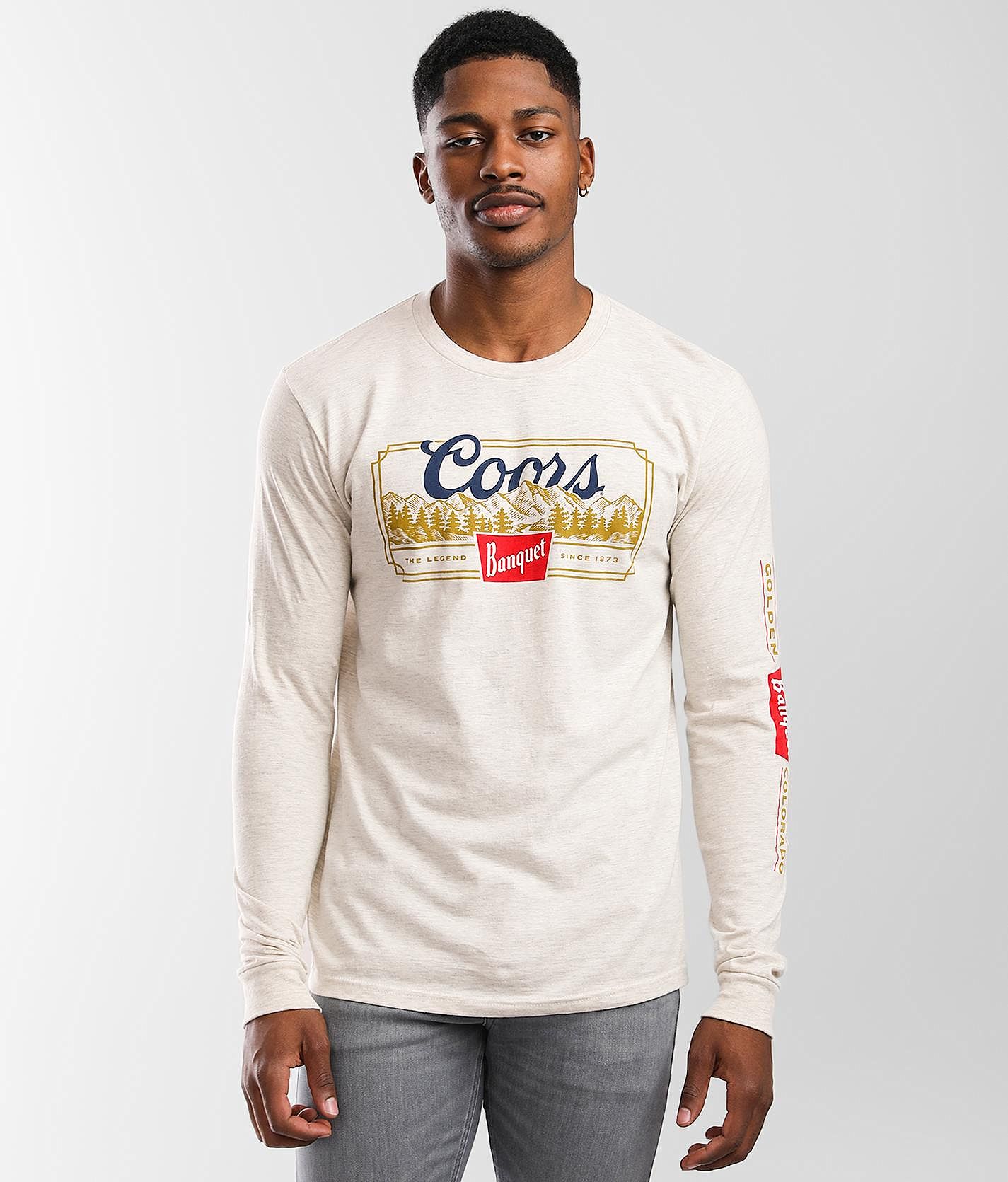 Yellow coors hot sale shirt