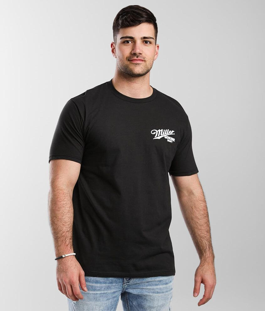 tee luv Miller® Genuine Draft T-Shirt - Men's T-Shirts in Vintage Black ...