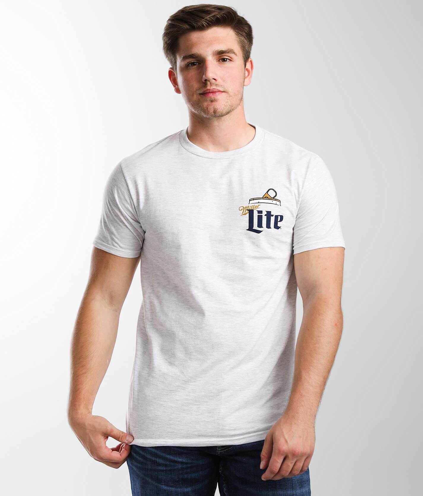 Tee Luv Miller Lite Logo T-Shirt - Navy Medium