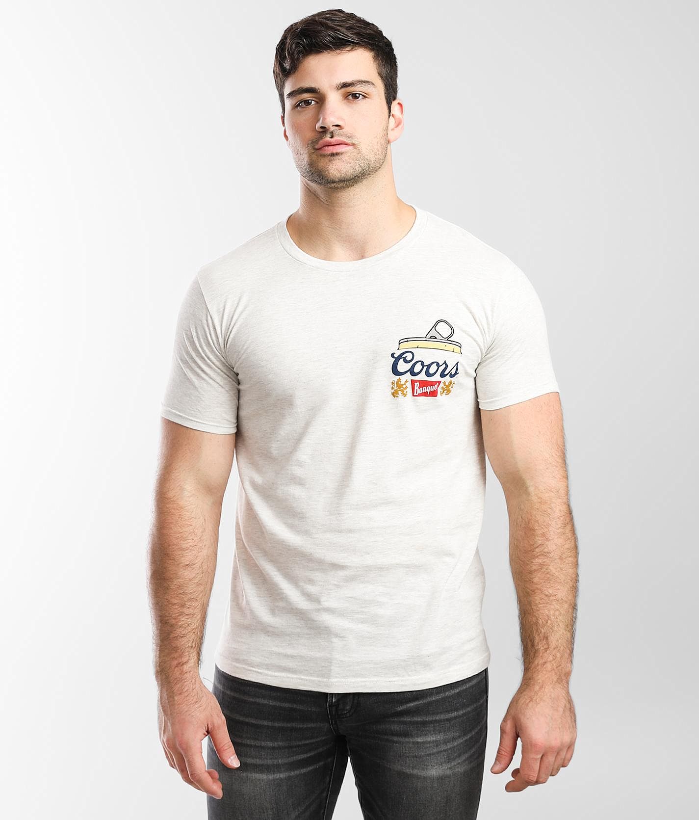 tee luv Coors ® Banquet Beer T-Shirt - Men's T-Shirts in Oatmeal tee luv Coors ® Banquet Beer T-Shirt - Men's T-Shirts in Oatmeal