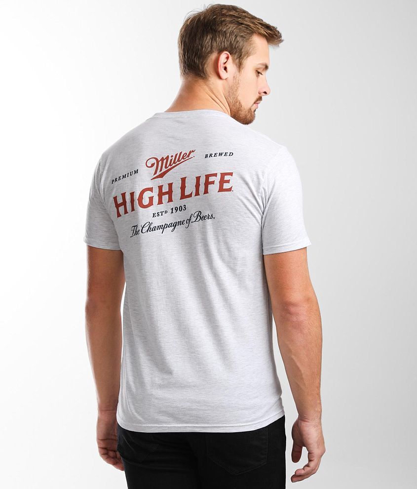 tee luv Miller&#174; High Life T-Shirt front view