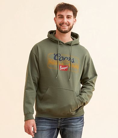 tee luv Coors® Banquet Hooded Sweatshirt front view