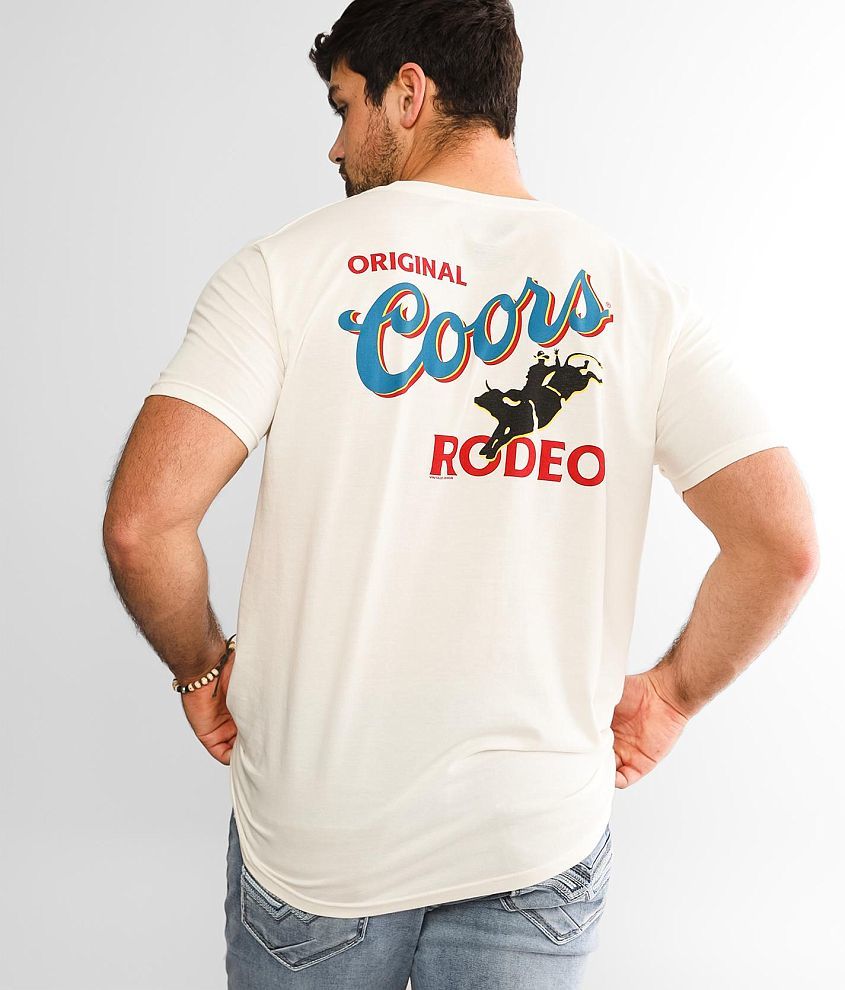 tee luv Coors® Rodeo T-Shirt - Men's T-Shirts in Antique White