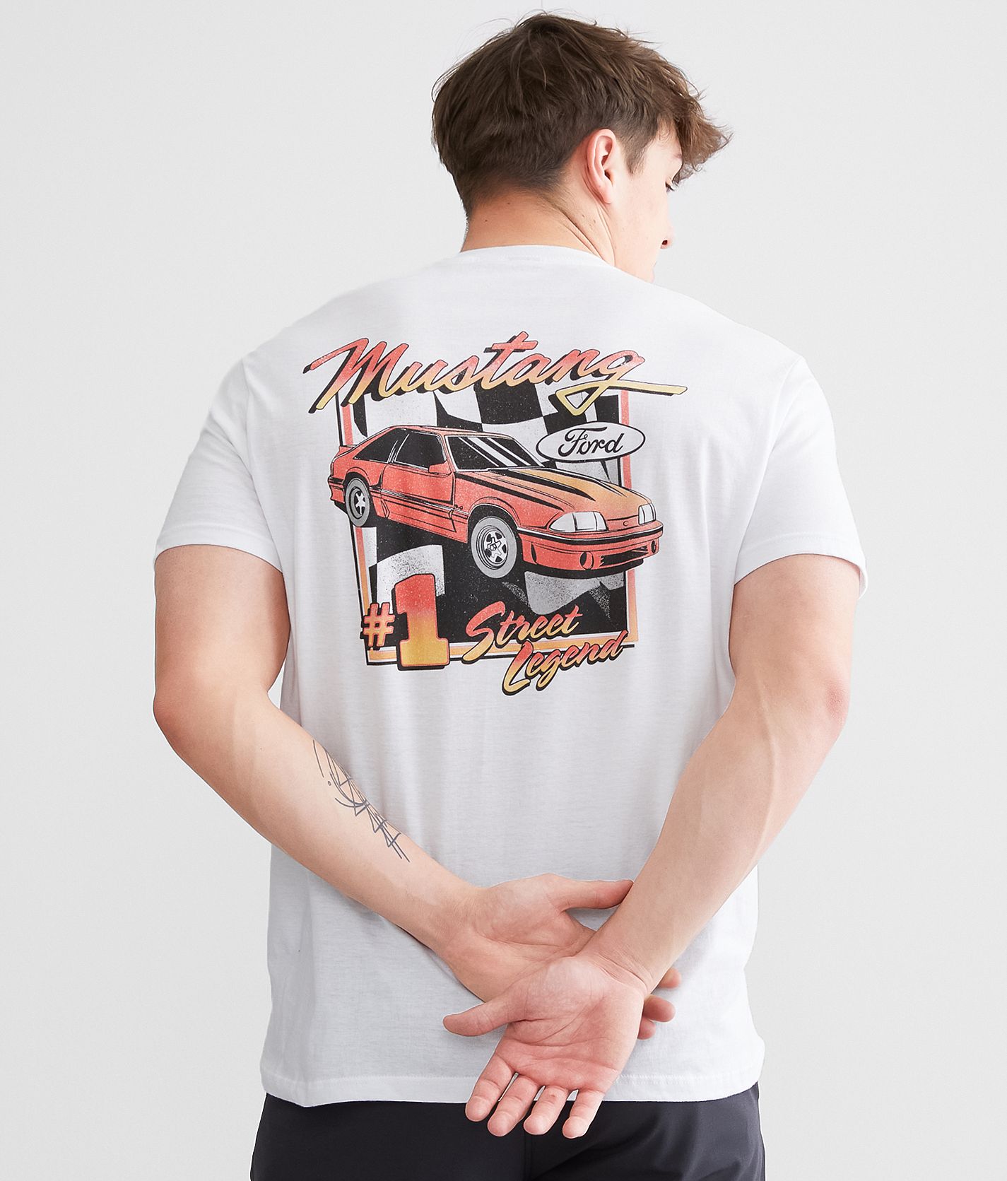 Junkfood Ford Bronco T-Shirt - Grey Large, Men's