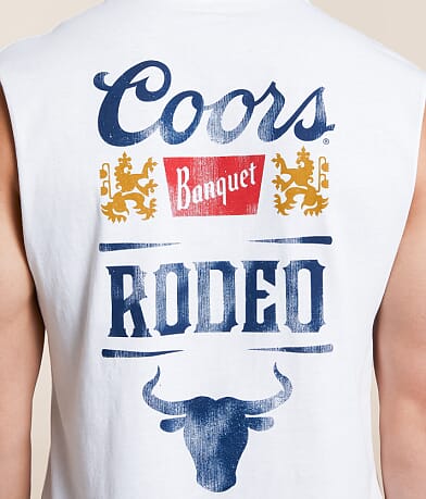 tee luv Coors Rodeo Tank Top - Men's Tank Tops in White | Buckle