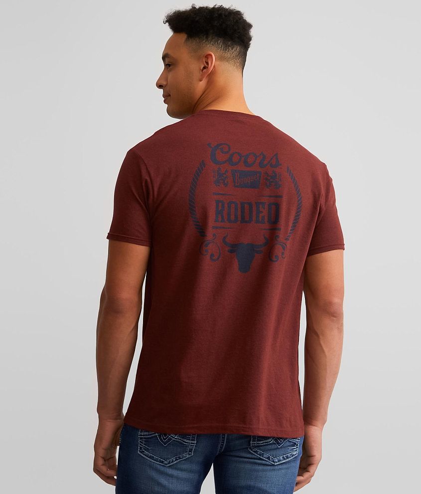 tee luv Coors&#174; Rodeo T-Shirt front view