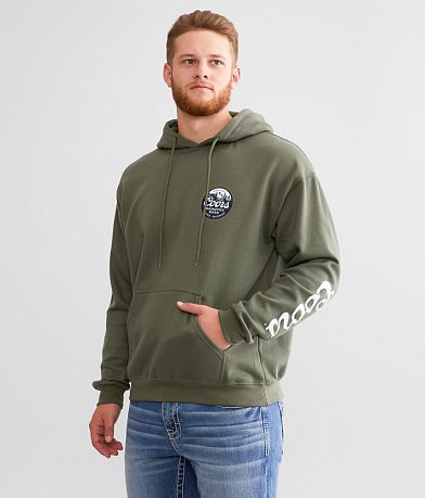 tee luv Coors Banquet® Beer Hooded Sweatshirt front view