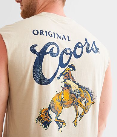 tee luv Coors&#174; Original Muscle Tank Top back view