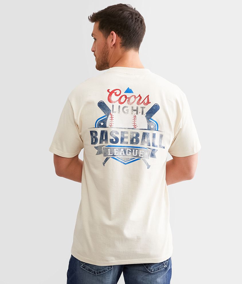 tee luv Coors Light Baseball T-Shirt