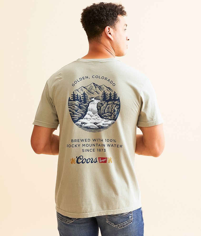 tee luv Coors Waterfall T-Shirt