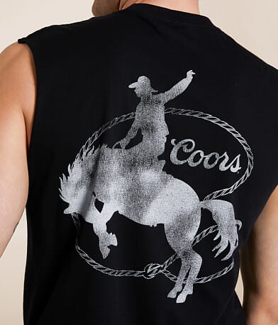 tee luv Coors&#174; Cowboy Tank Top BACK