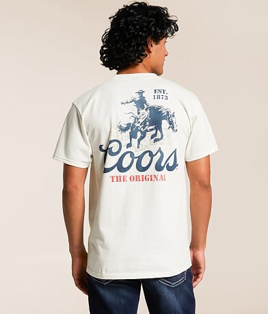 tee luv Coors® Original Cowboy T-Shirt front view