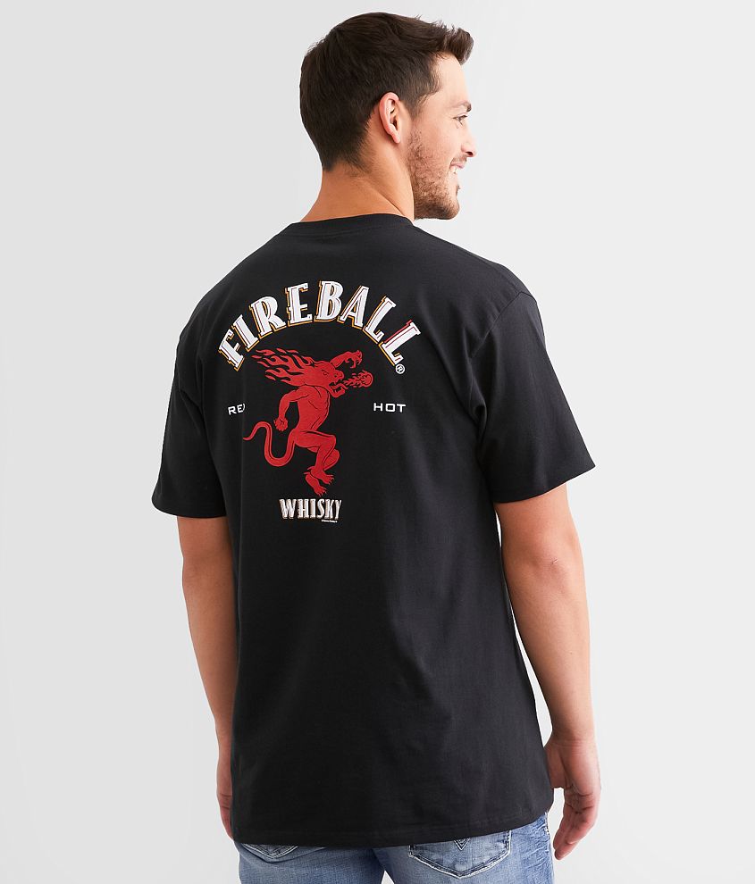 tee luv Fireball T Shirt Men s T Shirts in Black Buckle