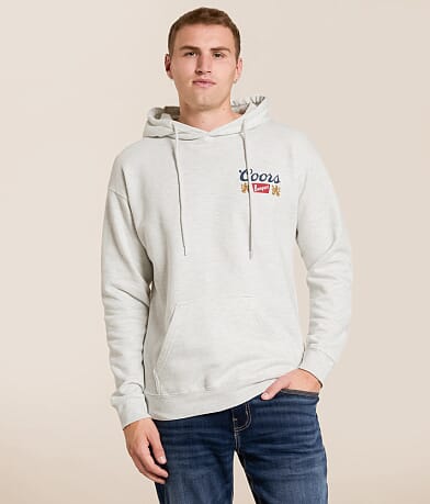 tee luv Coors® Banquet Hooded Sweatshirt front view