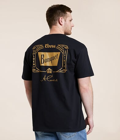 tee luv Coors® Banquet Golden T-Shirt front view