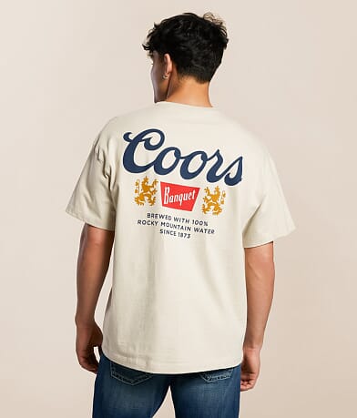 tee luv Coors® Banquet T-Shirt front view