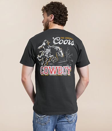 tee luv Coors® Cowboy T-Shirt front view