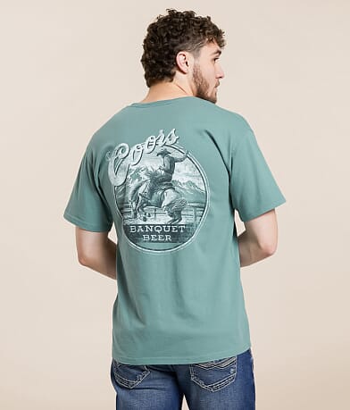 tee luv Coors® Banquet Cowboy T-Shirt front view