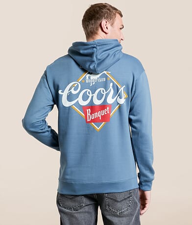 tee luv Coors® Roping Hooded Sweatshirt front view