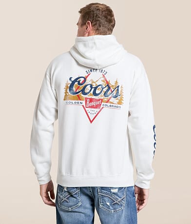 tee luv Coors® Diamond Hooded Sweatshirt front view