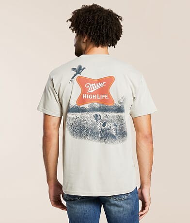 tee luv Miller® High life T-Shirt front view