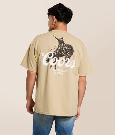 tee luv Coors Banquet T-Shirt front view