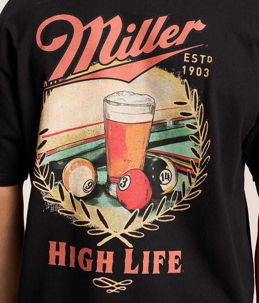 Miller High Life Draft Pool Table T-Shirt
