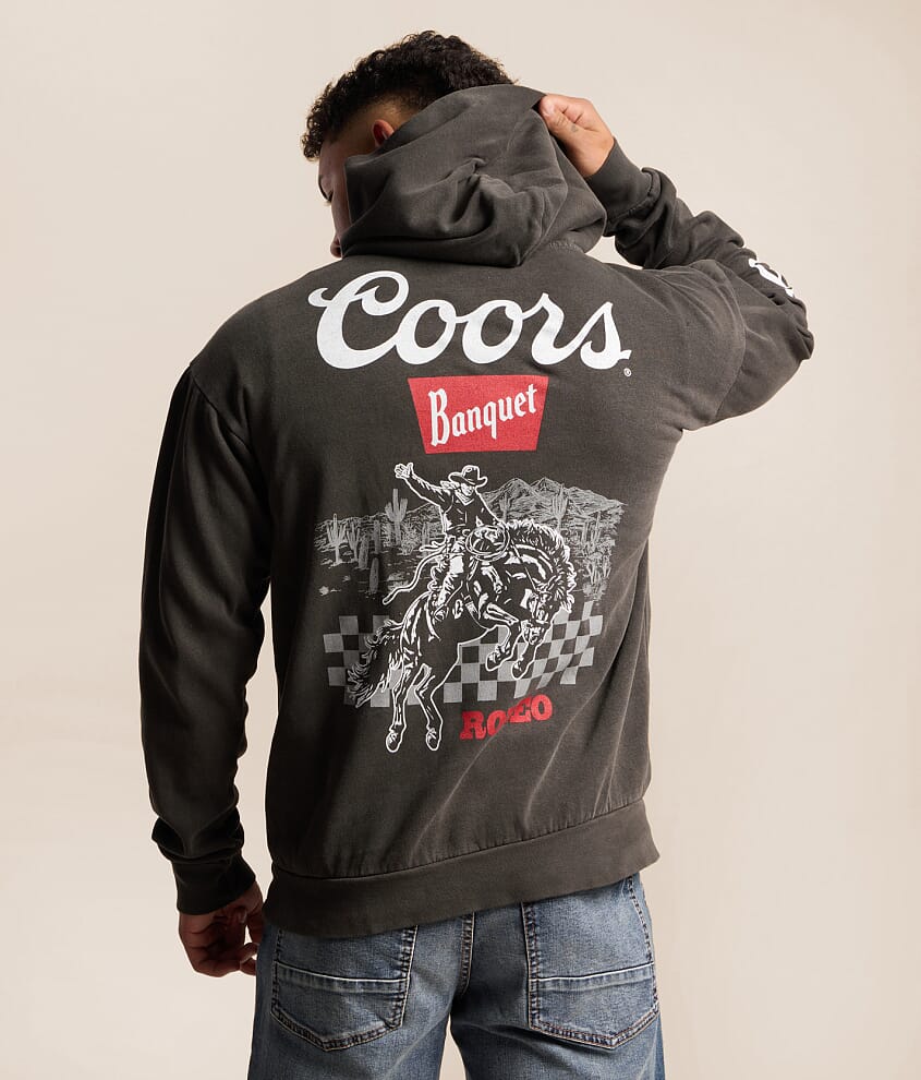 Coors Rodeo Cowboy Hooded Sweatshirt