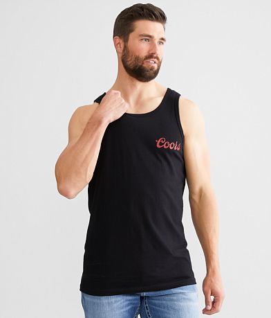 tee luv Coors® Rocky Mountain Tank Top front view