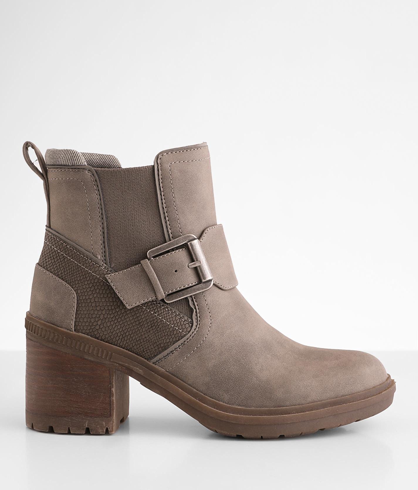 Bullboxer B-52 Buckled Ankle Boot - Women's Shoes In Grey | Buckle