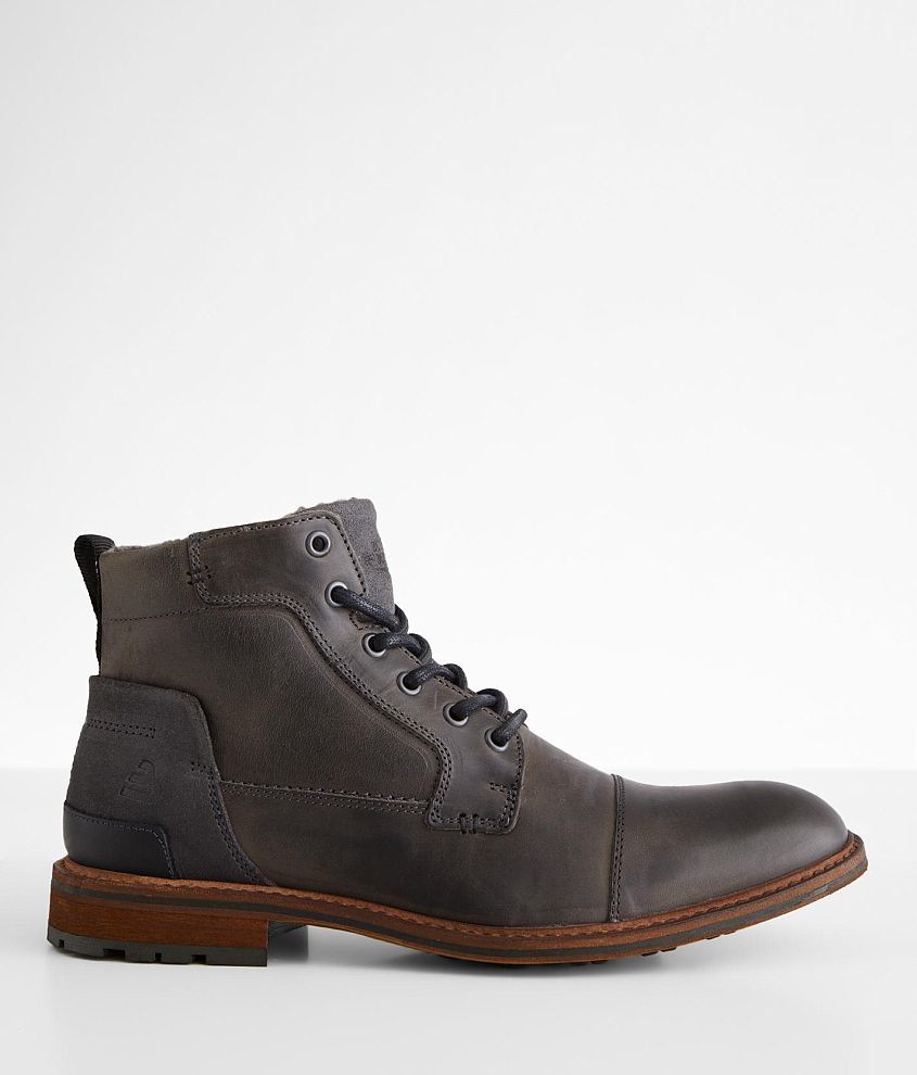 lekken Vertellen werkzaamheid Bullboxer Deats Leather Boot - Men's Shoes in Grey | Buckle