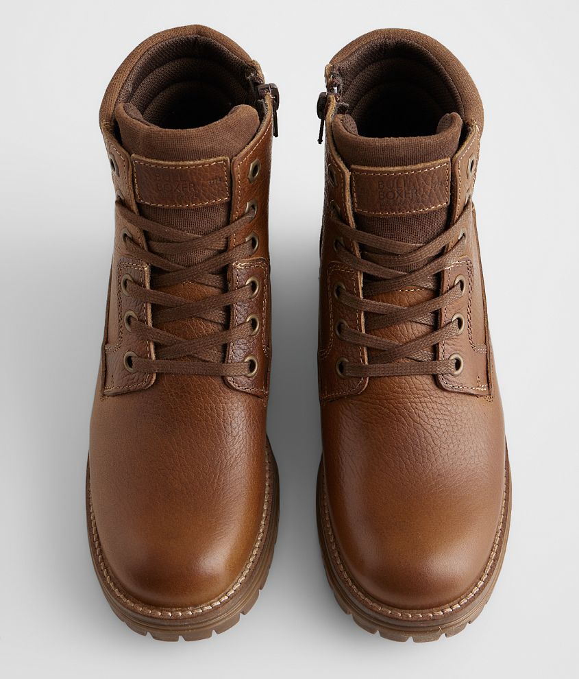 B-52 Leather Wedge Boot