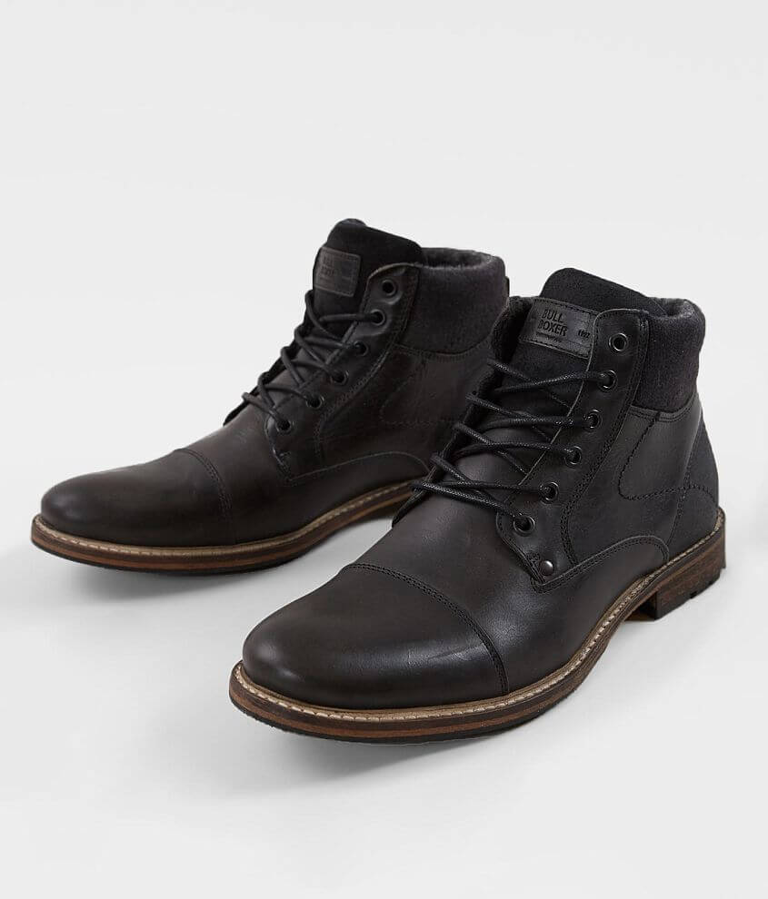 Paco Leather Boot - Shoes in Black Buckle