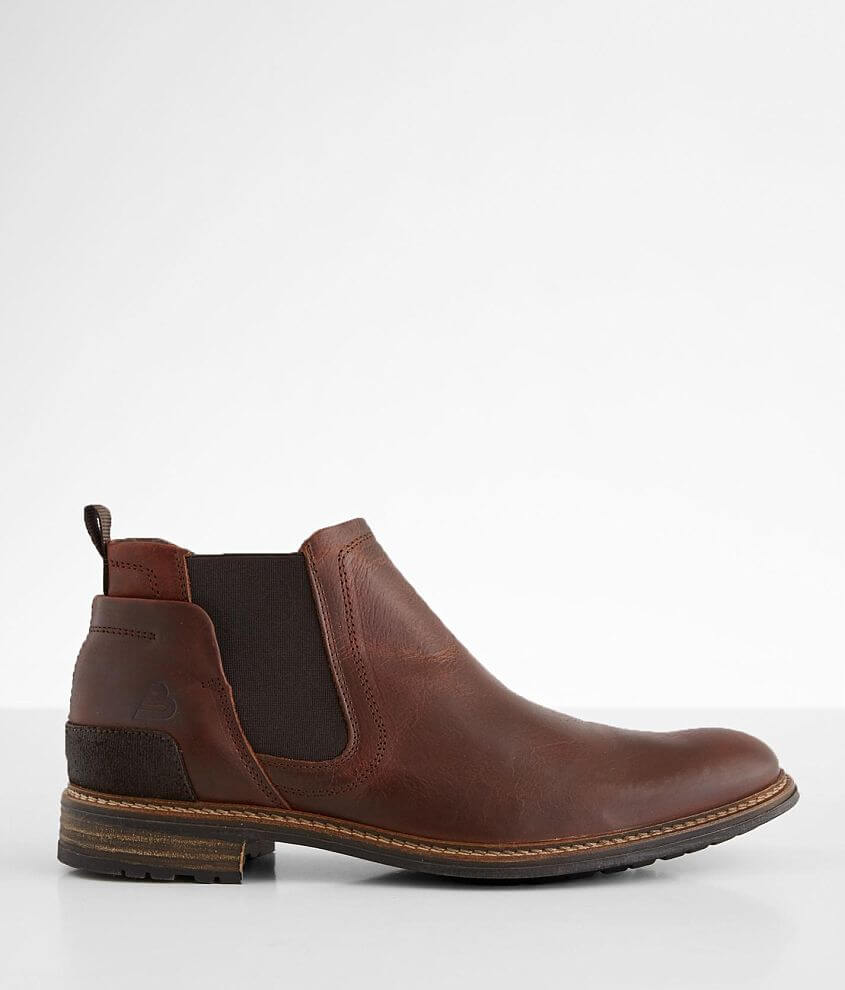 Bullboxer Harrelson Leather Chelsea Boot - Men's Shoes in Red Brown ...